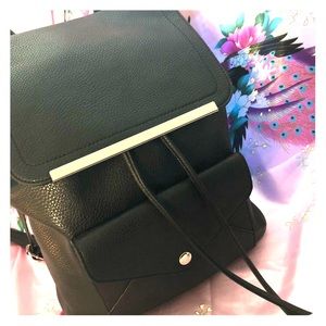 Black purse bookbag